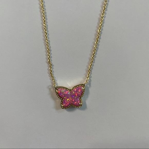 Ks Lillia Butterfly Gold Pendant 